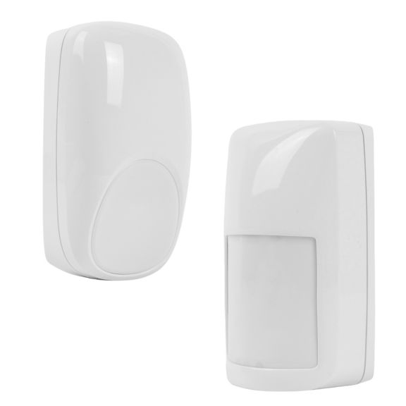 White PIR motion detection sensors