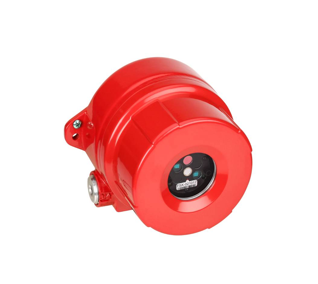 Red industrial optical flame detector