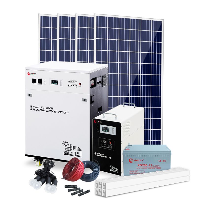 Solar energy equipment and solar power system installation in Kenya