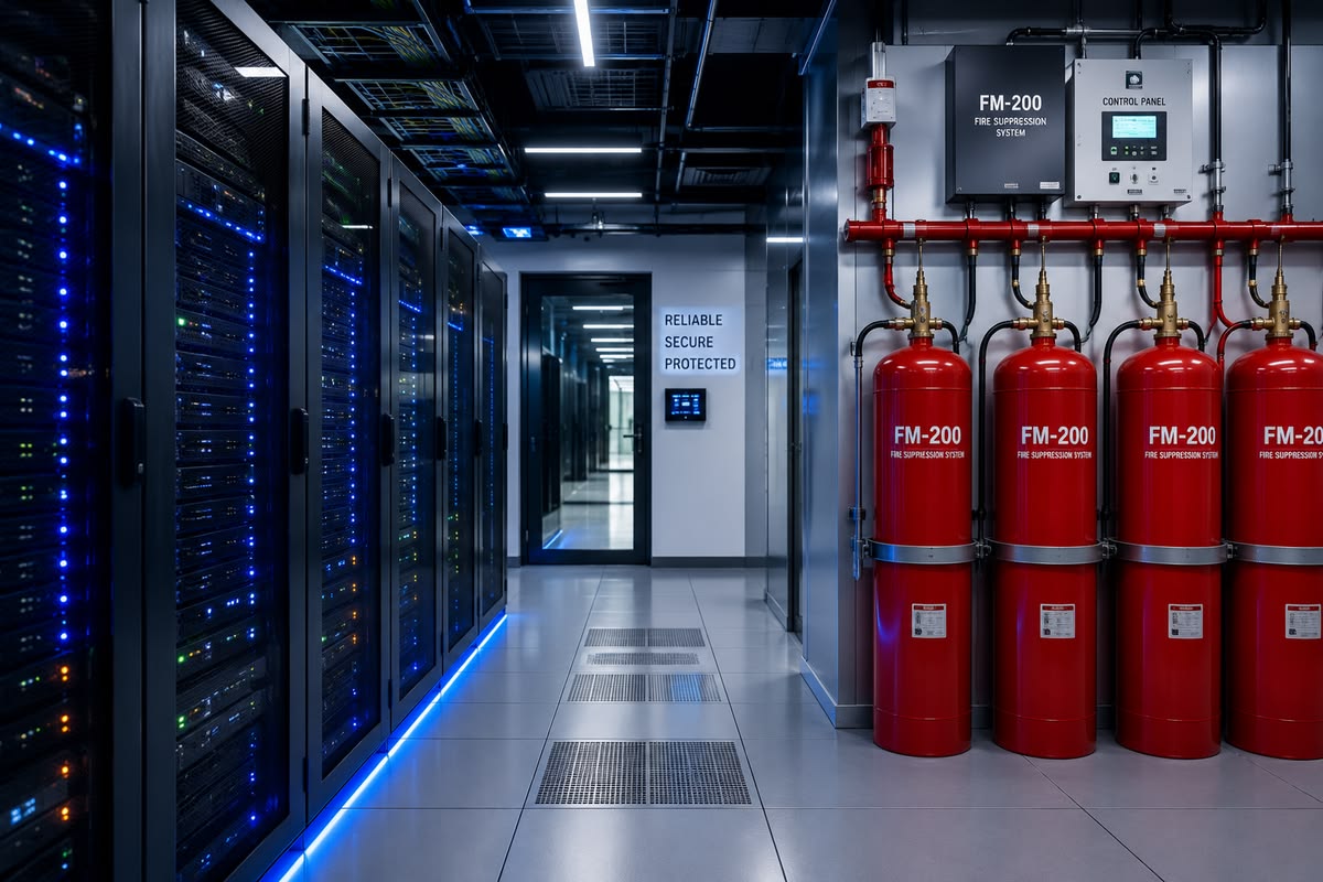 Edison Systems engineered fire suppression and security infrastructure