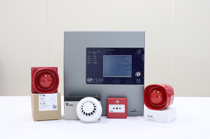 Fire protection equipment and fire alarm system installation