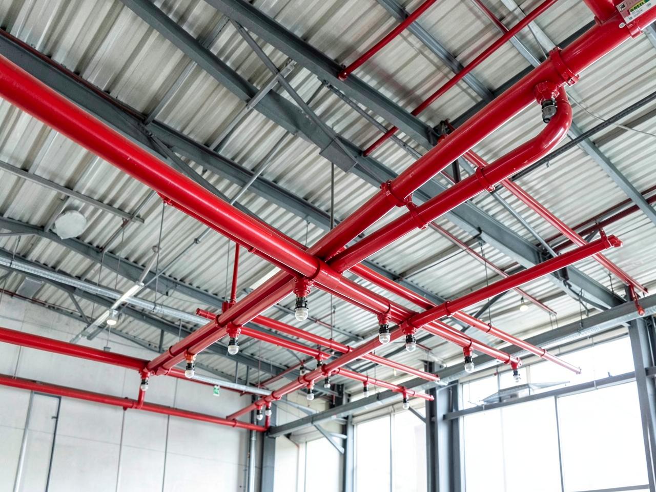 Fire sprinkler suppression system installation in Kenya